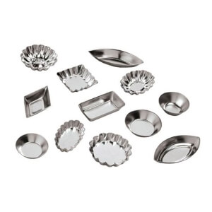 Mini Moldes Para Tartaletas 72 piezas