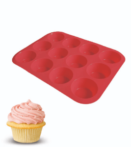 Molde de Silicona para Cupcakes