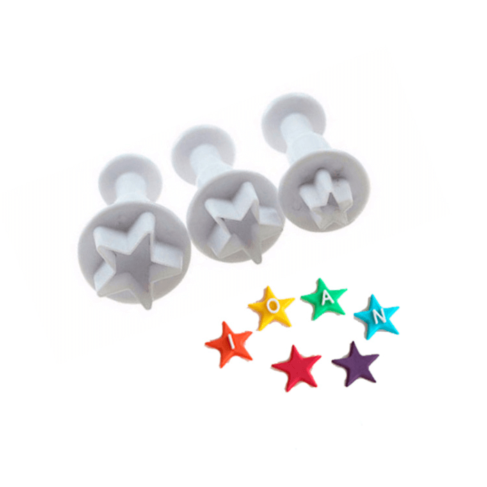 Cortador Expulsador Mini Estrellas