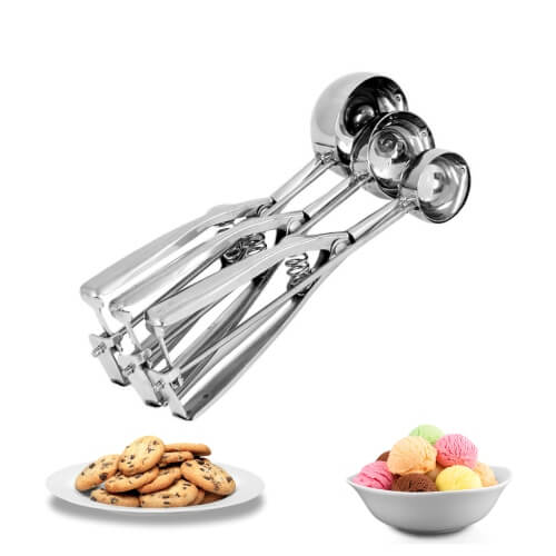 Cuchara de Acero Para Helados