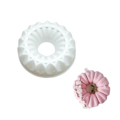 Molde Silicona Circular 3D