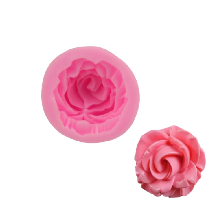 Molde de Silicona Fondant Rosa